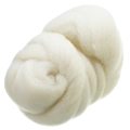 DIY Felting Wool Fiber Needle Felting Natural Collection For Animal Projects Felting Wool For Needlework 50g White