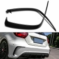 Bright Black Rear Bar Wind Knife Modified Decorative Exterior Car Stickers Suitable For Mercedes-Benz A-Class W176 A200 A250 A45
