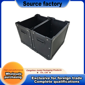 ESD plastic turnover box