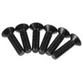 1 Set Black Taper Steering Wheel Screw Bolts For Nardi Personal OMP