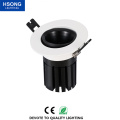 Anti-glare recessed LED dimmable spotlight 10W