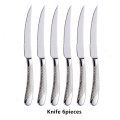 6pcs dinner knife