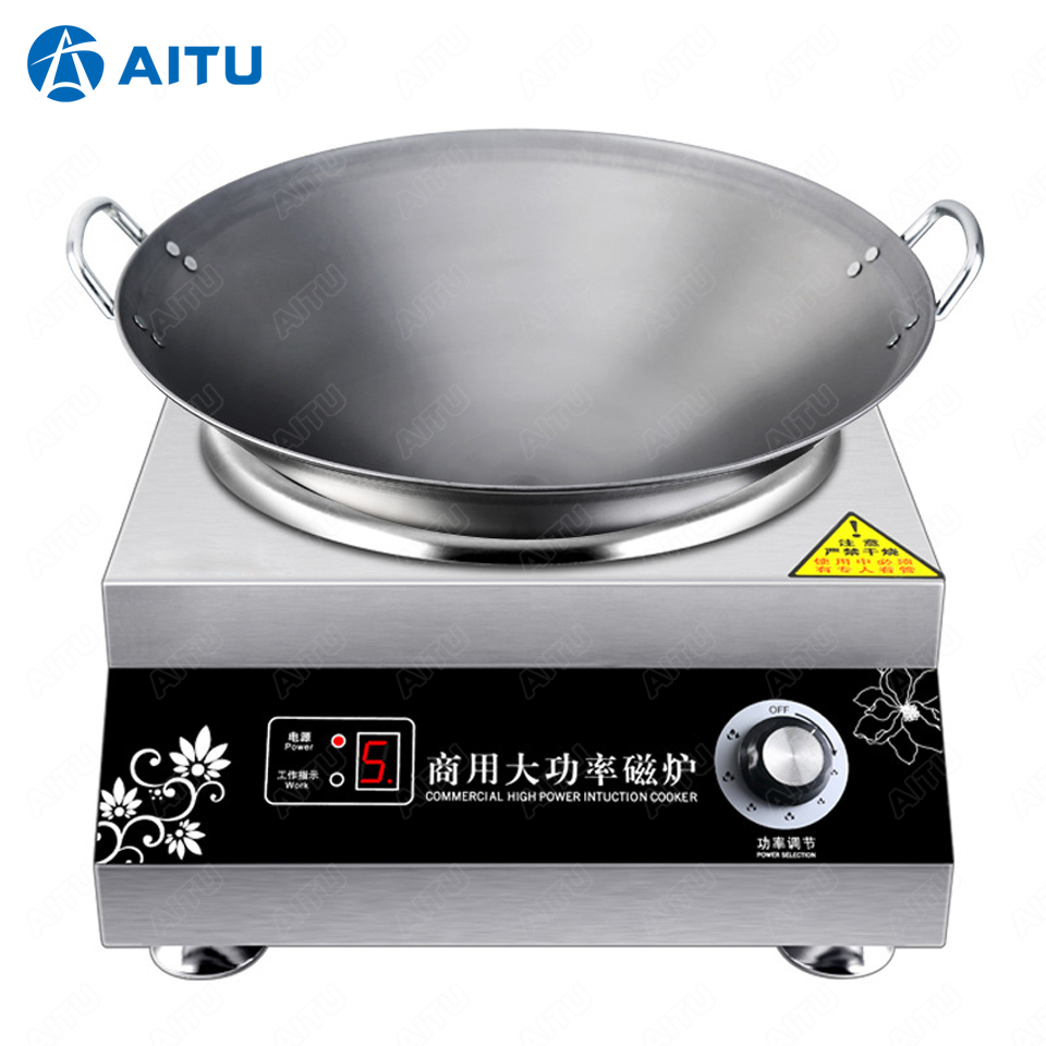ZD3500-1 Upgrade Single Burner Electric Commerical Induction Cooktop