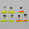 MNFT 60Pcs Seven-star Mini Oval Fishing Float Space Beans Easy Use Floater Are Put On The Like A Stopper And Be Fixed