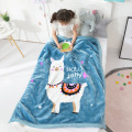 Nordic Flannel throw blanket cute unicorn air conditioner children coral fleece blanket for beds Trolley Travel bed cover b133
