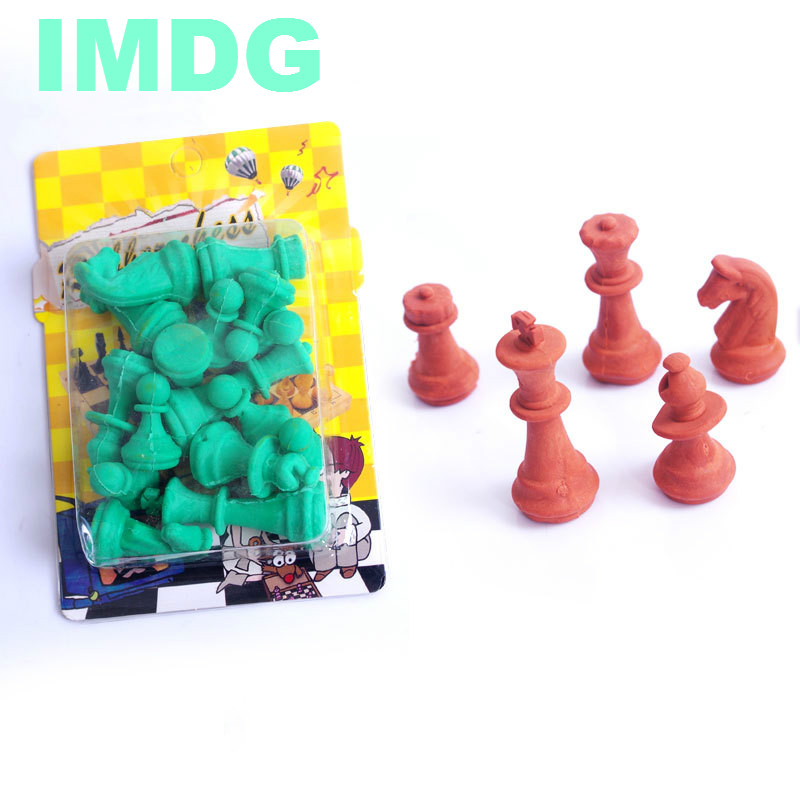 New Children Creative Eraser Chess Game Puzzle Chess Board