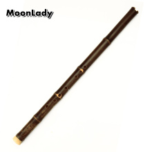 G/bB Key Bamboo Flute Dark Brown Vertical Flute Musical Instruments Chinese Traditional Hadmade Woodwind Instrument Xiao
