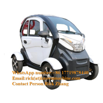 Three Seater Electric Vehicle Mini Tuk Tuk Car Mobility Scooter Adult Tricycle Free Shipping 2021