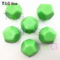 5pcs 25mm 12-sided D12 white blank dice can be written by pen for board game accessories High Quality