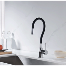 Draw faucet for large sink