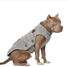 Knit Fleece-Lined Dog Sweater