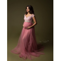 2020 Tulle Maternity Dress For Photo Shoot Pregnancy Long Tulle Dress For Photography Baby Shower Dresses Maternity Photography