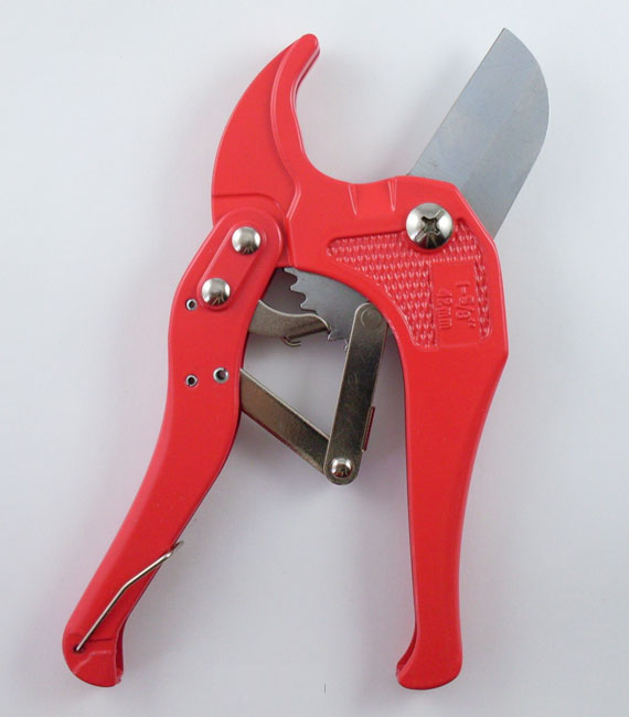 42mm PE PVC PPR Aluminum Plastic Pipe Water Tube Tubing Hose Cutter Scissor Knife Cut Ratchet Plumbing Tool