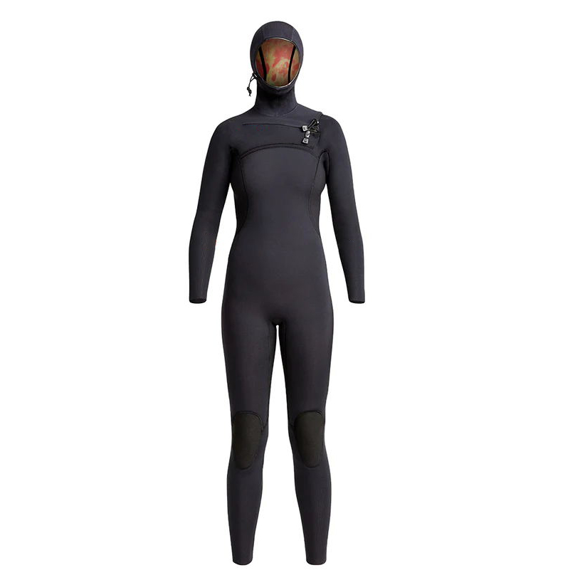 Women S 5mm Front Zip Hooded Full Wetsuit