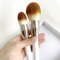 Single Powder Makeup Brushes Synthesis Hair Wood Handle Facial Foundation Blush High Quality Face Makeup Brush Set Kit Tools