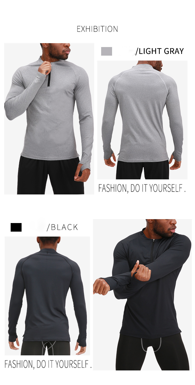 long sleeve sports shirts for men