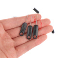 10Pcs Black Universal Sim Card Tray Pin Ejecting Removal Needle Opener Ejector for Smartphones Tablets