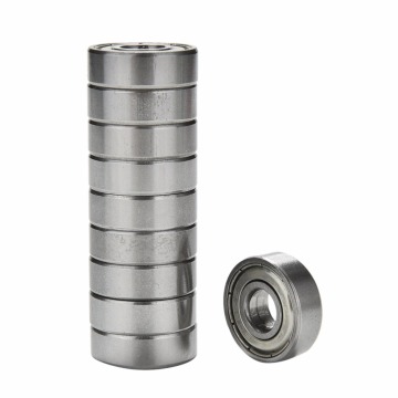 10PCS/lot Stainless Steel Skate Skateboard Wheels Silver Bearings ABEC 7 608ZZ Shafts Bearings Roller Scooter Ball Bearings