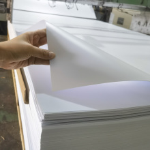 Matte White Polyvinyl Chloride Sheet for Printing