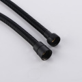 DCAN Plumbing Hoses Stainless Steel Black Shower Hose 1.5m Plumbing Hose Bath Products Bathroom Accessories Shower Tubing/Hoses