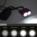 2400 Lumen Super Brightness Bicycle Light USB Owl Bike Handlebar 2xT6 Flashlight Outdoor Night Cycling Front LED Lamp BC0543