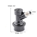 Homebrew Beer Keg Ball Lock Disconnect Dispenser Liquid Gas Connector Barbed/Threaded Mouth 1/4'' Barware Replacement