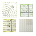 Multifunction Acrylic Patchwork Drawing Ruler Quilting Sewing Measuring Tools Office & School Sewing Measuring Supplies