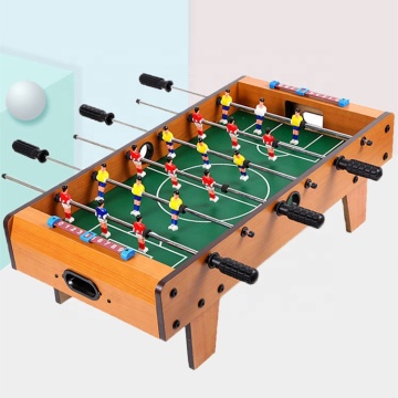 Eco 27 inch Wooden Tabletop 6 Grip Soccer Table Game Baby Kids Football Table Game with Legs Including ABS Player and Balls