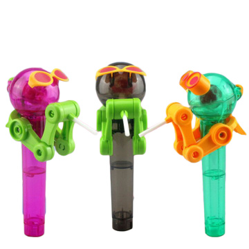 1pc Antistress Robot Lollipop Candy Dustproof Educational Toys for Children Decompression Games Kids Toys Snack Eating Gifts