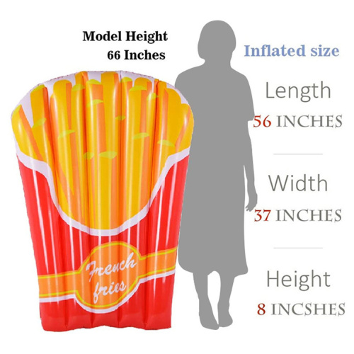 Hot selling Inflatable French Fries Pool Inflatable bed for Sale, Offer Hot selling Inflatable French Fries Pool Inflatable bed