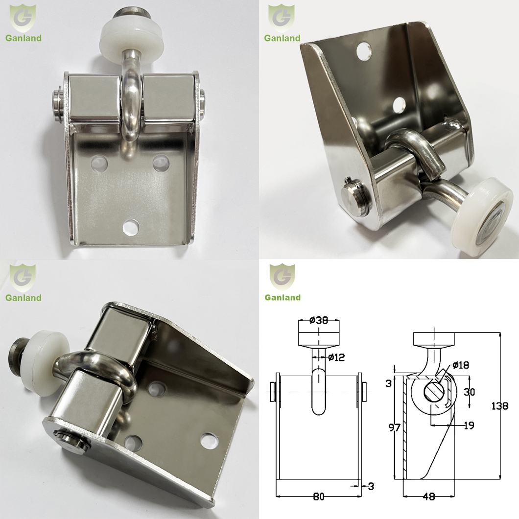 meat hook bracket for refrigerated truck