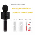 WS858 Bluetooth microphone Handheld WirelessUSB professional condenser Karaoke Player Speaker Record Music KTV studio recording