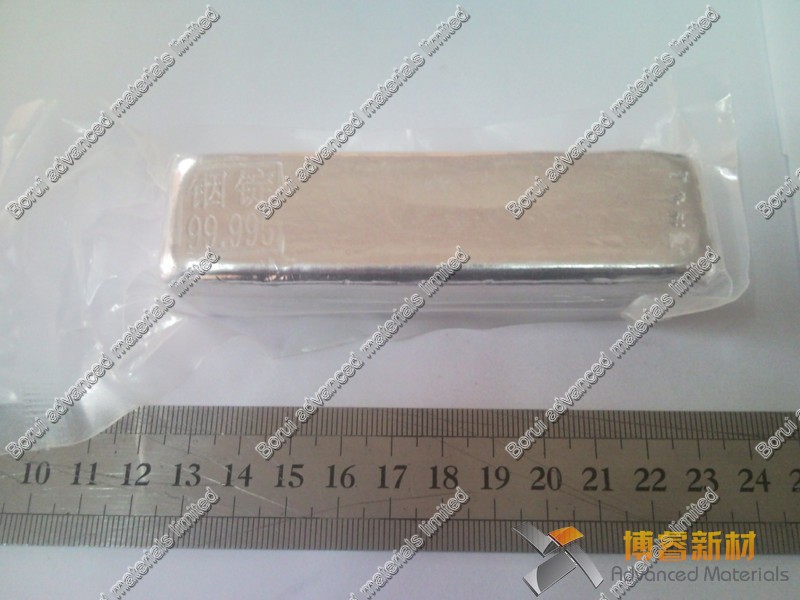 High pure Indium Metal, 99.995% pure, 500g Indium ingot by Changsha Rich Nonferrous Metals Co.,Ltd