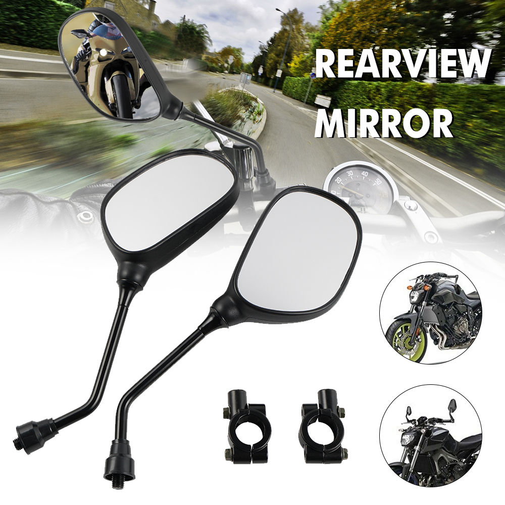 ATV M10 Screw 7/8" Universal Back Rear View Mirror For Polaris Honda Suzuki Yamaha Kawasaki Scooter Motorcycle Accessories