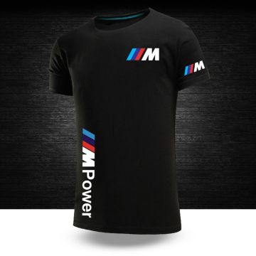 2020 Bmw M Power Summer Cotton Male Funny Tops Casual Short Sleeves Solid Color Unisex Round neck Hip Hop T shirts Sport Tops
