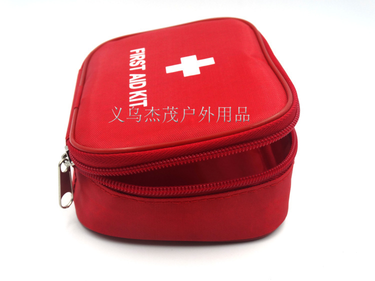 Outdoor Travel First Aid kit Mini Car First Aid kit bag Home Small Medical box Emergency Survival kit Size 15*11*4 CM