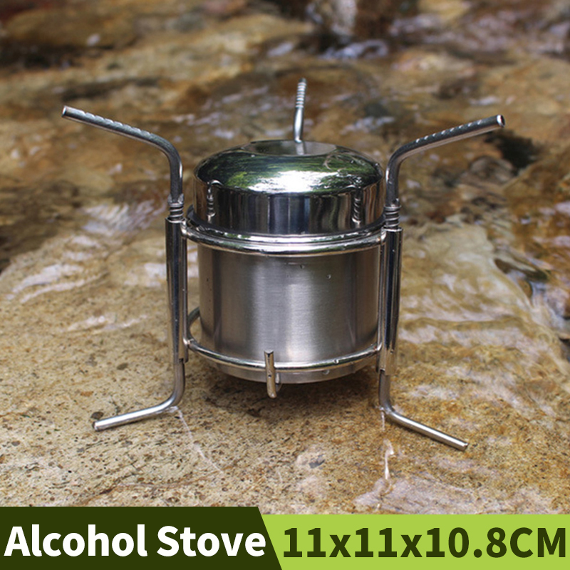 Fire Pit Outdoor Fireplace Brazier Windproof Alcohol Stove Portable Burning Patio Camping Fireplace Hiking Mini-stove Chimeneas