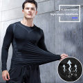 WorthWhile running Sports Compression Long Sleeves Tracksuit for Men Quick Dry Wear Running Suit Jogging Gym Fitness man Clothes