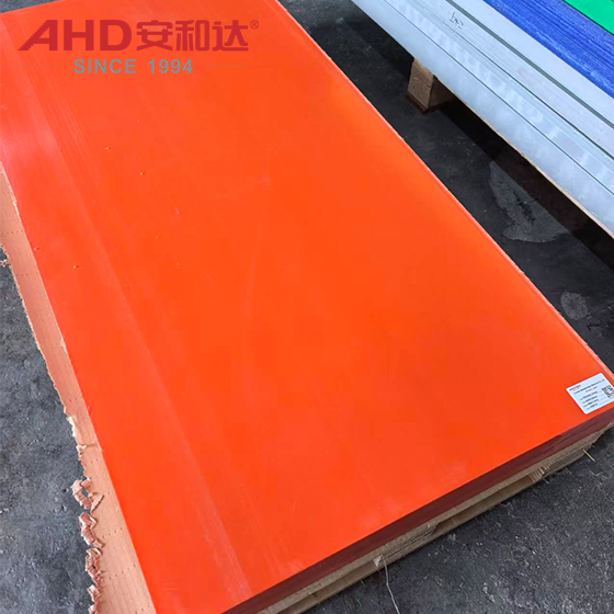 Orange POM Sheet 40mm