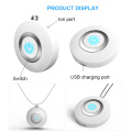 USB Air Purifiers Necklace Mini Portable Wearable Air Cleaner Negative Ion Generator Low Noise Air Freshener