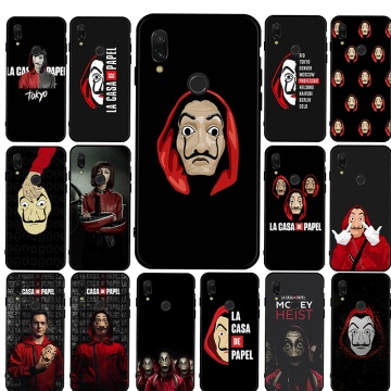 Popular Money Heist House Mobile Phone Cover Case For Xiaomi Mi 6 8 A2 Lite 9 A3 9T Pro CC9E 5X 6X F1 9 SE luxury