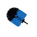 2 3.5 4 5 inch solid hollow Drill Power Scrub Clean Brush For Leather Plastic Wooden Furniture Cleaning Power Scrub, Blue