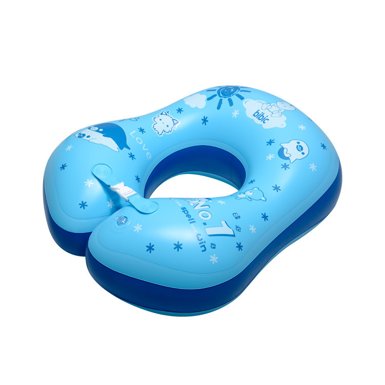 Double airbag baby bath float ring for bathing