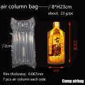 Inflatable Air Dunnage Bag(Dia.8*H23cm) Air Cushion Column(3cm) Buffer Protect Your Product Fragile goods