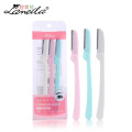 3pcs Eyebrow Razor Facial Hair Remover Eyebrow Trimmer Sharp Makeup Knife Blade Eye Brow Shaping Hair Remover Tool TSLM2