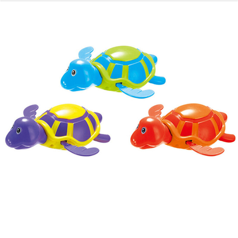 Baby Bath Toys Animals Turtle Dolphin Shower Swim Play Toy Swimming Pool Accessories Baby Water Toy Random Color