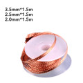 1PC 2.0mm 2.5mm 3.5mm Width 1.5M Length Desoldering Braid Welding Solder Remover Wick Wire Lead Flux Repair Tool