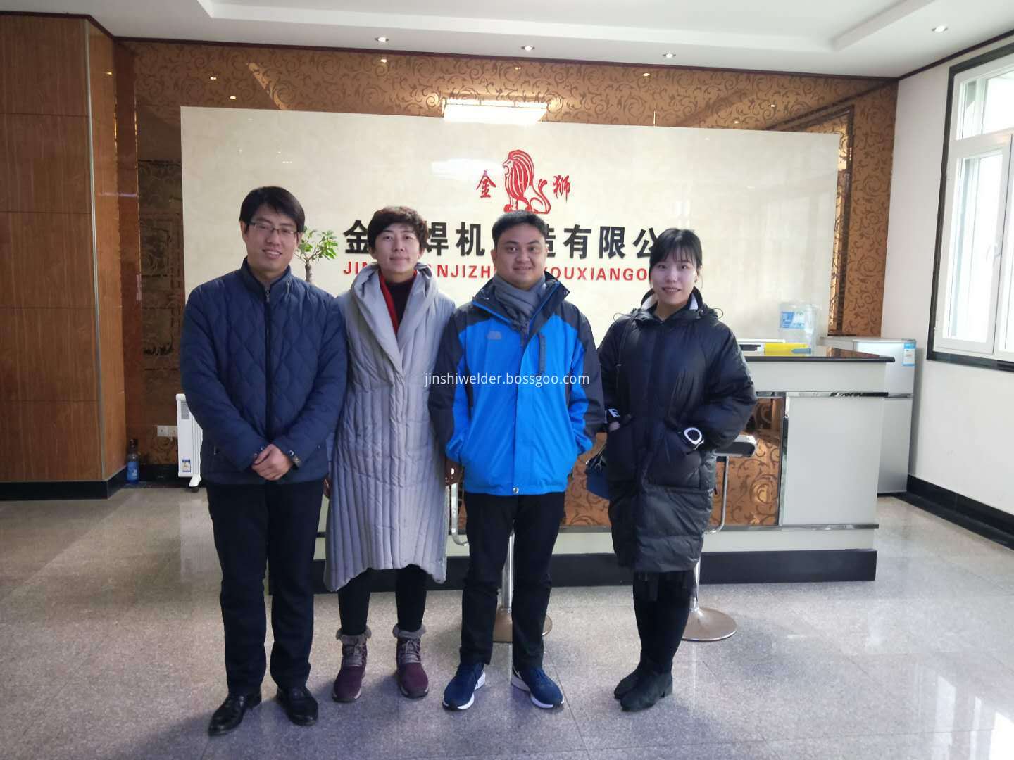 Burma customer visit our company