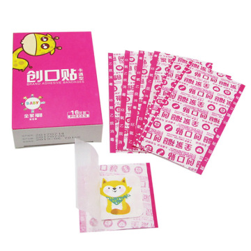 16Pcs/Lot Waterproof Breathable Cute Cartoon Band Aid Hemostasis Adhesive Bandages First Aid Emergency Kit For Kids Children