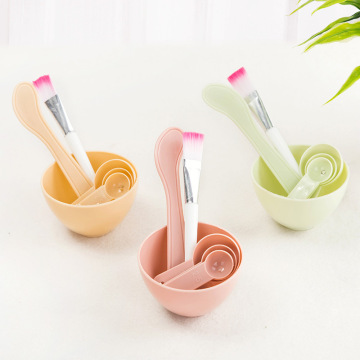 6 In 1 DIY Facial Beauty Mask Bowl Women Cosmetic Makeup Tool with Brush Home Accessories Spatula Stick Measuring Spoon Kit SALE